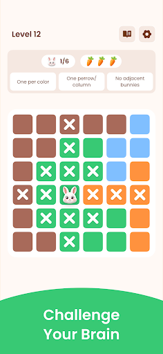 Bunnydoku: Logic Puzzle official screen 3